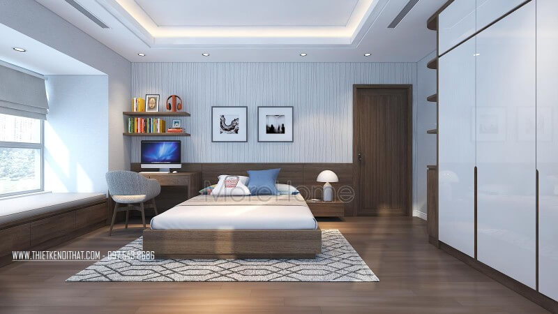 Giường ngủ gỗ công nghiệp Giường ngủ gỗ công nghiệp