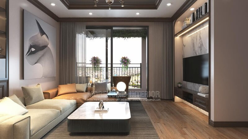 Thiết kế nội thất chung cư Sunshine Riverside Tây Hồ Mẫu thiết kế nội thất chung cư đẹp