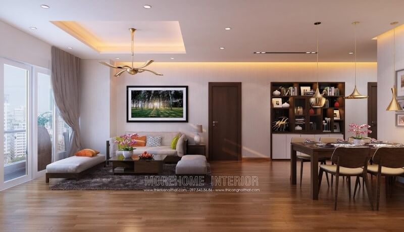 Mẫu bàn trà sử dụng gỗ tự nhiên đảm bảo độ bền với thời gian, gia chủ có thể yên tâm về sản phẩm mà mình lựa chọn.