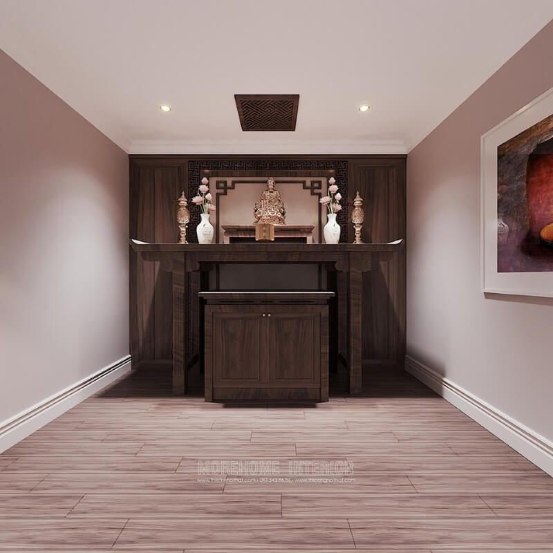 Tủ thờ phật và gia tiên có thiết kế đẹp mắt, sang trọng, phù hợp với những căn nhà, biệt thự, nhà phố, chung cư ở Hà Nội và Đà Nẵng.