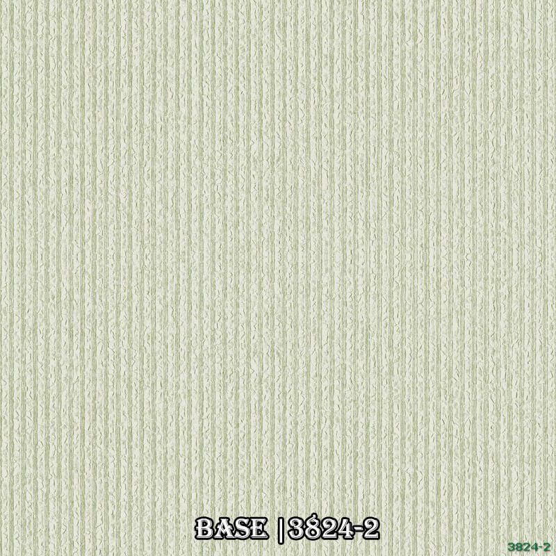 Giấy dán tường sọc dọc màu be.